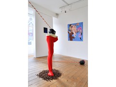 On Drool, installation view at Cabin Gallery, London, March 2016