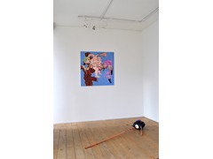 On Drool, installation view at Cabin Gallery, London, March 2016