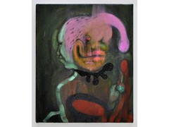 Portrait [Heteromorphic]
Oil, acrylic and collage on canvas
25x29.5cm
2016