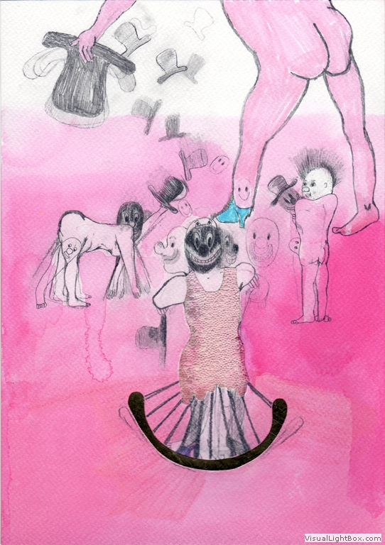 Sad Autobiography Series of Works on Paper, Kate Lyddon 2015